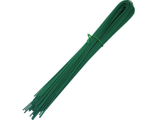 ●型番：TUAW-350-GN●線径（mm）：1．2 ●鉄線径（mm）：0．9 ●全長（mm）：350 ●引張強度（N）：260 ●色：グリーン●U字曲げ加工●被覆材：塩化ビニル樹脂 ●心線材：なまし