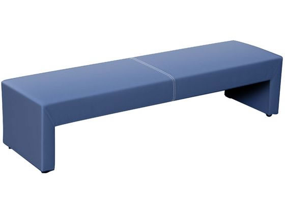 ●品番：ＣＡＲＡ−１８００−２−ＢＬ●カラー：ブルー●外寸法：幅１８００×奥行５００×高さ４２０ｍｍ●重量：１３．５ｋｇ●材質／張地：ＰＶＣレザー、座面：ウレタンフォーム、本体：木フレーム※原則、軒先