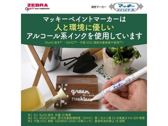 ゼブラ マッキーペイントマーカー極細 3色セット YYTS20-3C-YD 通販