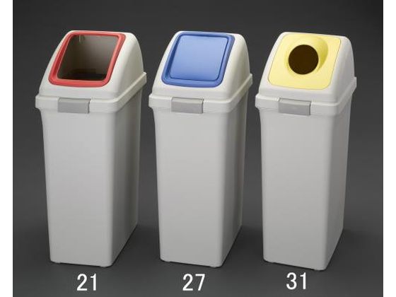 ●仕様：プッシュ蓋●容量：４０Ｌ●サイズ：２８０（Ｗ）×４２０（Ｄ）×７４０（Ｈ）ｍｍ●重量：２．３ｋｇ●分別表示シール付●カラー（分別シール付）：ブルー（もえないゴミ）●オプションシール：ＥＡ９８３