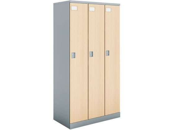 ●品番：ＮＬＫ−Ｌ３３０Ｅ２ＤＪ０●外寸法：幅９００×奥行５１５×高さ１７９２ｍｍ●有効内寸法：（１人あたり）幅２５５×奥行４２５×高さ（上段）１９０（下段）１４２８ｍｍ●ワイヤー棚３段可動：高さ９０