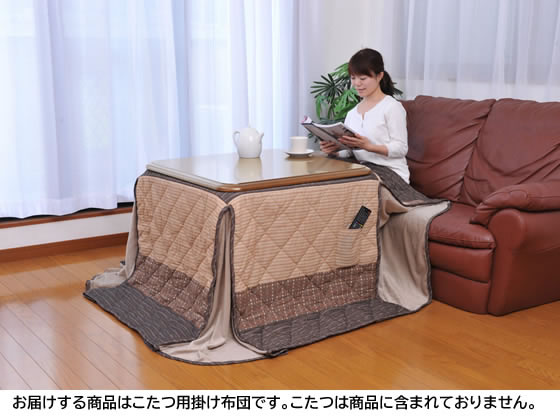 ●サイズ：約２２０×２２０ｃｍ●重さ：約１．７ｋｇ●素材：張地（柄部・スリット部）・裏地（天板部・垂れ部）・中綿／ポリエステル１００％●注文単位：１枚