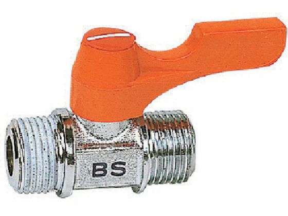 ●型番：BS-1033●接続口径D1：R3／8 ●高さ（mm）：29 ●接続口径D2：G3／8 ●使用温度範囲（℃）：−10〜80℃（凍結箇所は除く） ●使用流体：水、空気、油（材質に悪影響のない流体