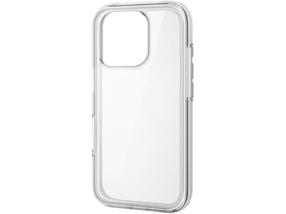 ●カラー：ホワイト×クリア●対応機種：ｉＰｈｏｎｅ １６ Ｐｒｏ●セット内容：ケース本体×１●材質：ケース本体／ＴＰＵ（熱可塑性ポリウレタン）、ポリカーボネート