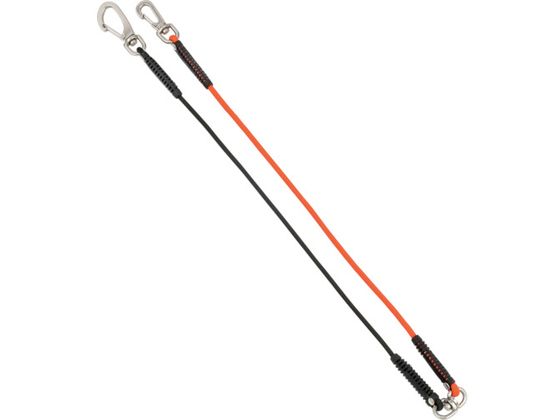 ●型番：AZ-SZCOR●最大長さ（mm）：1300 ●自然長（mm）：800 ●色：オレンジ●最大使用荷重：1．5kg ●高繊維伸縮ロープ径：4．0mm ●工具接続ロープ径：4．5mm●伸縮ロープ芯