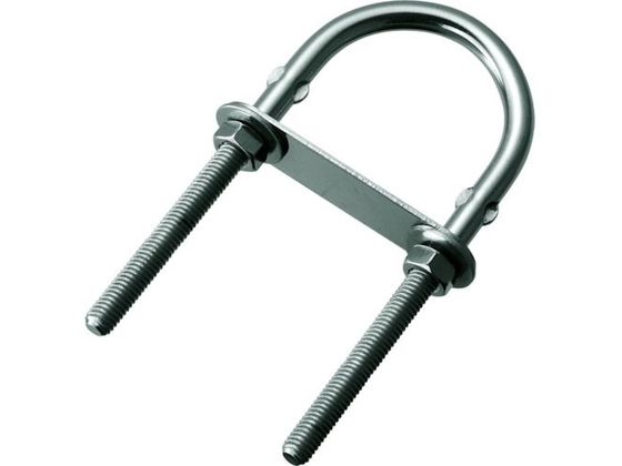 ●型番：TUB-4●D（mm）：4 ●L1（mm）：58 ●L2（mm）：21 ●L3（mm）：30 ●ねじ径：M4 ●P（mm）：30 ●使用荷重（kN）：0．2●ステンレス（SUS304）●楕円プ