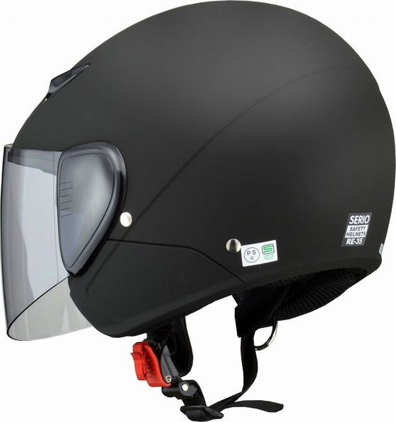 リード工業 SERIO セミジェットヘルメットMATBK RE35MATBK 通販