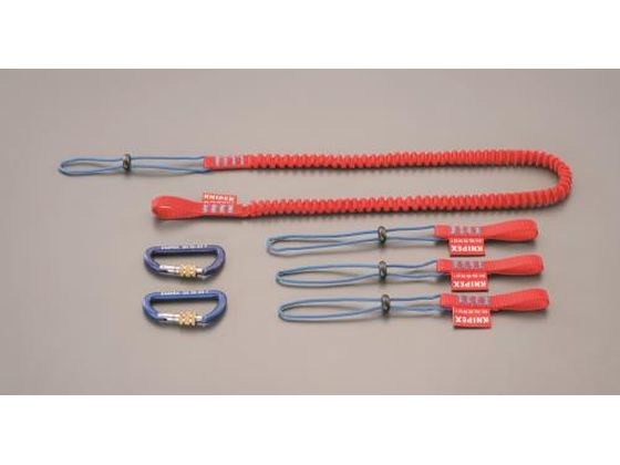 ●メーカー：ＫＮＩＰＥＸ（クニペックス）●型番：００５００４ＴＢＫ●セット内容：ＥＡ９８３ＳＬ−１５１×１個、ＥＡ９８３ＳＬ−１５２×３個、旧ＥＡ６３８ＪＧ−６１×２個●重量（ｇ）：１１５●カラビナ：