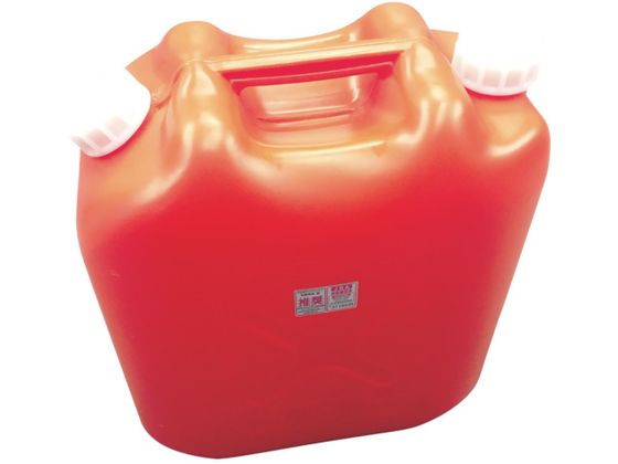 ●型番：KT−001−RED●色：レッド ●容量（L）：18 ●幅（mm）：190 ●奥行（mm）：335 ●高さ（mm）：400●パッキン付キャップ ●目盛なし●ポリエチレン（PE）●灯油専用ですの