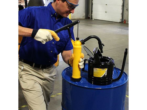 エスコ ドラム缶用オイルポンプ 手押し式 EA990XL-6 通販【フォレスト