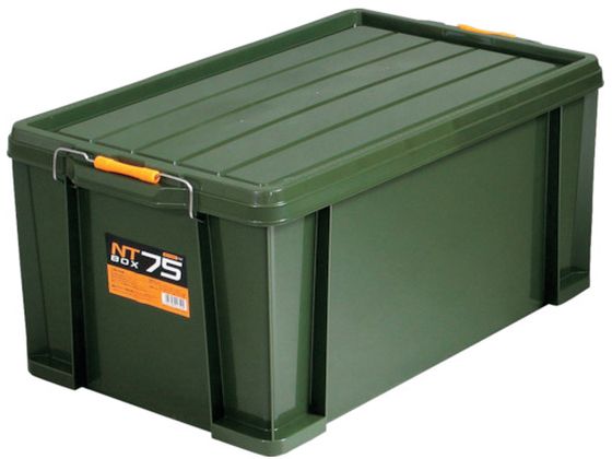 ●型番：NT-75●色：グリーン ●外形寸法（mm）間口：425 ●外形寸法（mm）奥行：716 ●外形寸法（mm）高さ：323 ●有効内寸（mm）間口：354 ●有効内寸（mm）奥行：609 ●有効