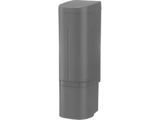 ●カラー：ダークグレー●仕様：リキッド（液体）タイプ●サイズ：幅６６×奥行８０×高さ２２０ｍｍ●容量：５００ｍＬ●重量：約２６０ｇ●素材：本体・窓・フタ・本体プッシュ部＝ポリプロピレン、マグネットシー