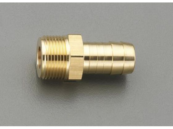 ●ねじ径：Ｇ（ＰＦ）１"●適合ホース内径：１"（２５ｍｍ）●材質：真鍮●最高使用圧力：１．２ＭＰａ（１２ｋｇｆ／ｃｍ２）●穴径：２０ｍｍ●六角対辺：３６ｍｍ●ステム有効長：４１ｍｍ