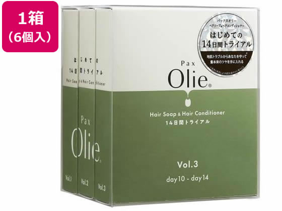 ●サイズ：１００×１２４×１４５ｍｍ●重量：４９１ｇ●販売単位：１箱（６個入）●成分(材質）：ヘアソープ…水、カリ石ケン素地、プロパンジオール、グリセリン、クエン酸、オリーブ果実油、オリーブ葉エキス、