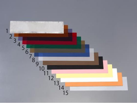 ●サイズ：１２７×５０８ｍｍ●材質：高品質プラスチック●耐油性、非導電性●厚みによって色を変えている為、一目で違いが分かるようになっています。●厚み：０．１２７ｍｍ●カラー：ブルー●入数：１０枚