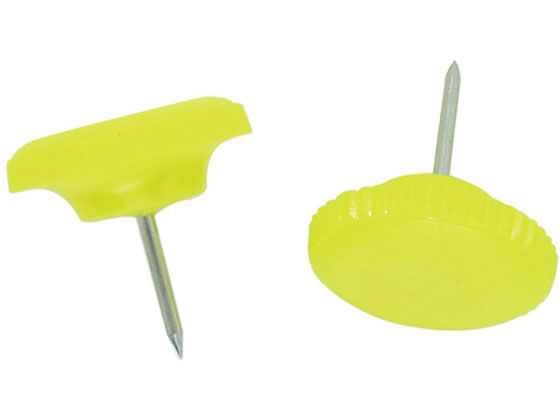 ミツヤ カラーハイタック画鋲 黄 25本×5 BX1-6-YL 通販【フォレスト