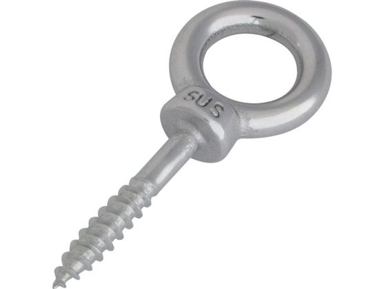 ●型番：B-1139●D（mm）：3．5 ●L（mm）：8．5 ●H（mm）：16 ●B（mm）：20 ●使用荷重（kN）：0．15 ●E（mm）：2．8 ●A（mm）：9●ねじ込み式●ステンレス（S