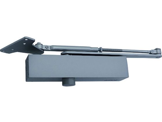 ●型番：1003P●色：シルバー ●適用扉質量（kg）：40〜65 ●適用幅（mm）：950 ●幅（mm）：346 ●奥行（mm）：55 ●高さ（mm）：115 ●適用高さ（mm）：2100●ストップ