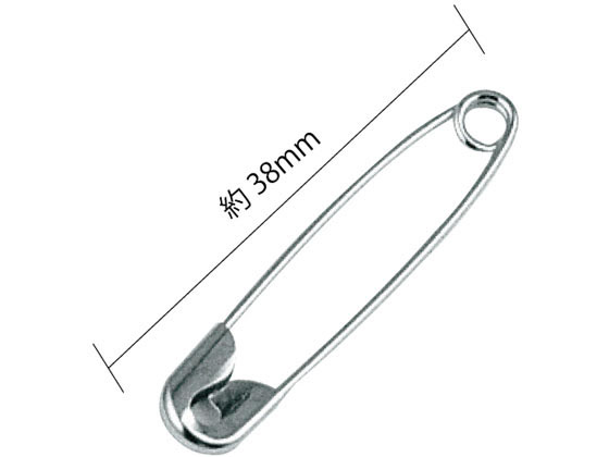 ミツヤ 安全ピン 38mm 24本×5個 TM-81-3 通販【フォレストウェイ】