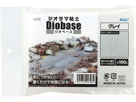 ●商品サイズ：１２８×２０５×１５ｍｍ●セット内容：粘土×１、説明書×１●１個重量（ｇ）：１１０●材質：樹脂系中空体、石粉等●１個梱包形態ヘッダー付き袋入●製造国：日本