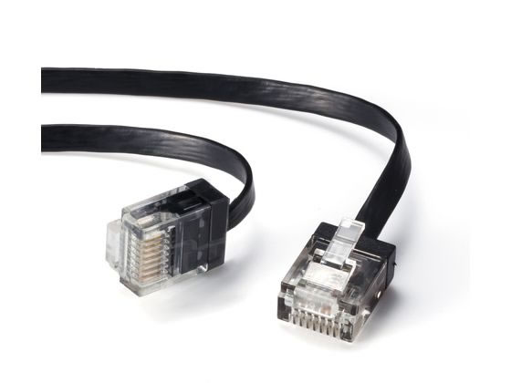 サンワサプライ 自動巻取りLANケーブル カテゴリ5e KB-MK15BKN