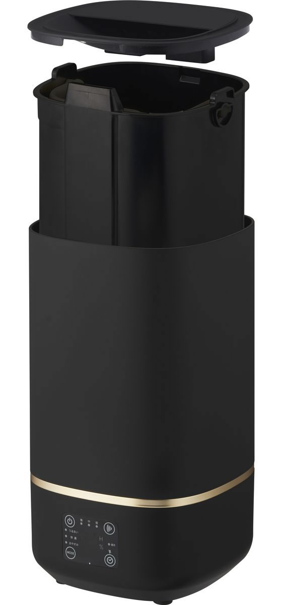 ドウシシャ 超音波加湿器 上部給水 ブラック DKW-2430BK 通販