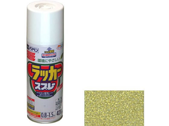 ●容量：４２０ｍｌ●カラー：金（新）●重量：４５０ｇ●標準塗り回数：２回塗り●光沢：ツヤあり●塗膜の仕上がり：不透明（下地を隠す）●塗料タイプ：アクリル樹脂塗料●乾燥時間：夏期 ２０〜３０分／冬期 ４