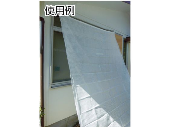 ※こちら専用商品です。ご注意ください Dio 遮光ネット カーテンタイプ 遮光率65% 2m×2m 黒 231244 通販