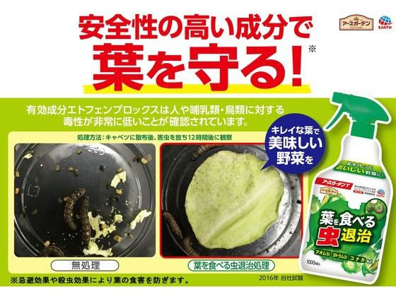 アース製薬 アースガーデン 葉を食べる虫退治 1000mL 通販【フォレスト
