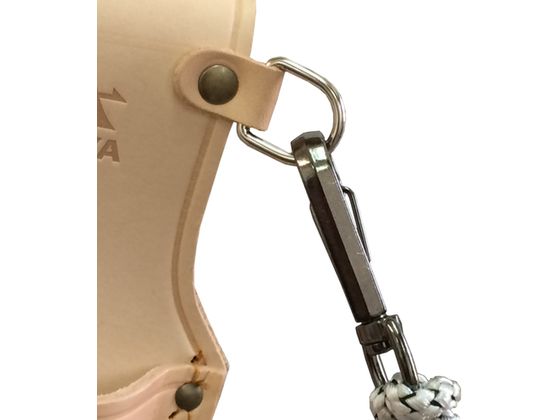 新品 【フジ矢】革製圧着ホルダー大Ｄカン付 LP-8D　[27637] フジ矢 ペンチホルダー Dカン付 ペンチ・圧着2段差し(大) LP-8D 通販