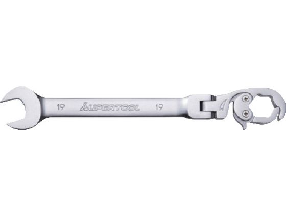 ●型番：RCW27F●適用寸法（ｍｍ）：２７●全長（ｍｍ）：３４５●対辺寸法（ｍｍ）：２７●ニッケルクロムメッキ（マット調）●首振り角度：１８０°●特殊鋼●製造国変更に伴い２ヶ国表記しています。