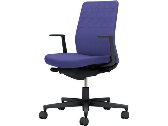 ●品番：Ｃ０３−Ｂ２１０Ｗ−Ｂ７Ｅ７ＥＸ１●カラー：本体／ブラック●カラー：座／ディープパープル、背／ディープパープル●ランバーサポート：なし●外寸法：幅７１０×奥行（脚部除く）５０５×高さ８８５〜９