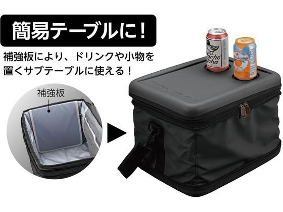 キャディバッグ型クーラーボックス、パターマット付 キャディバッグ型クーラーボックス、パターマット付