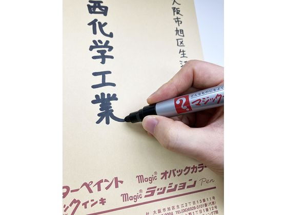 寺西化学 マジックインキ No.670 丸太字 黒 M670-T1 通販