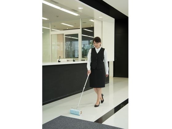 ニトムズ オフィスコロコロ フロアクリン240 伸縮本体 240mm幅 C3114 1本 〔×2セット〕