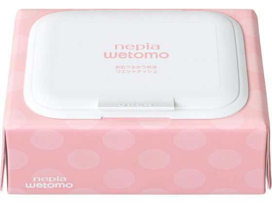 レビュー投稿で100円OFFクーポン】王子ネピア wetomo お肌