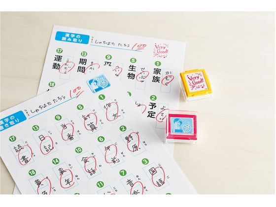 331新品未使用 スタンピンアップ スタンプ ペーパー シャチハタ いいね!スタンプくん レッド たいへんよくできました 通販