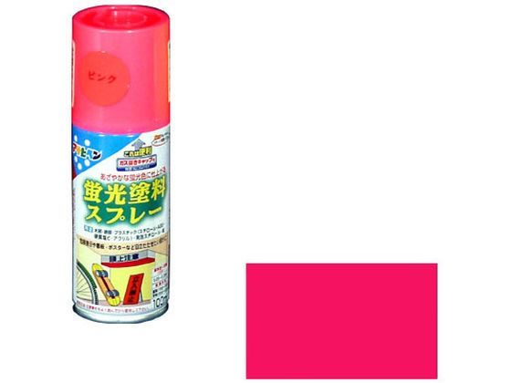 ●容量：１００ｍｌ●カラー：ピンク●重量：１４０ｇ●標準塗り回数：２回塗り●光沢：ツヤ消し●塗膜の仕上がり：特殊仕上げ（蛍光・夜光）●塗料タイプ：アクリル樹脂塗料●乾燥時間：夏期 １５〜３０分／冬期 