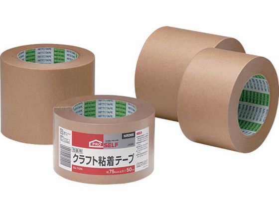 ●型番：J4100●色：ダンボール ●幅（mm）：100 ●長さ（m）：50 ●厚さ（mm）：0．15●粘着力：3．08N／10mm ●引張強度：62N／10mm ●手で切断可能●基材：クラフト紙 ●