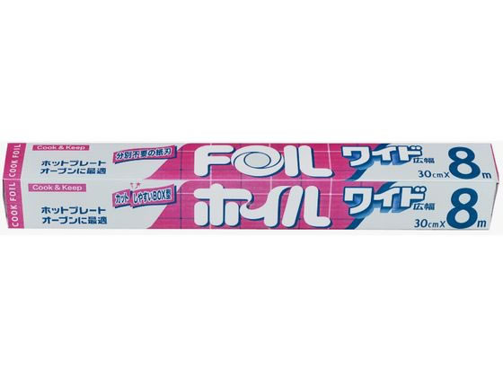 ●サイズ：約幅３０ｃｍ×長さ８ｍ、厚さ／約１１マイクロメートル●材質：アルミニウムはく