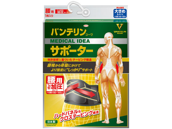 バンテリンコーワ 興和 バンテリンサポーター 腰用 しっかり加圧