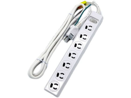 星光商事 ロック式3芯集中スイッチ付き OAタップ SK-7T3L02W 通販