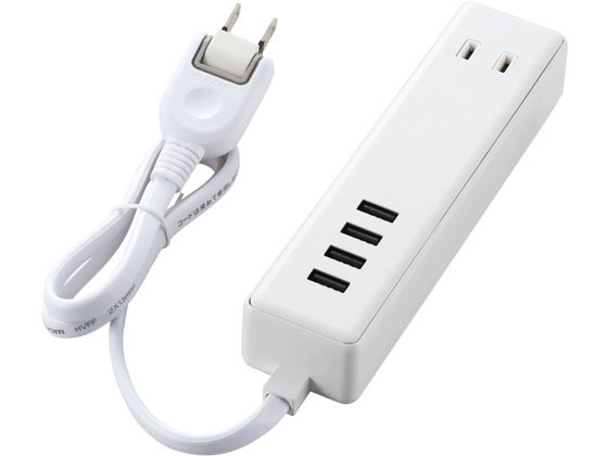 ●対応機種：iPhoneおよびUSB端子で充電するスマートフォン●コネクタ形状：USB Aメス×4●定格入力電圧：AC100V 50/60Hz●定格出力電圧：AC 100V / DC 5V●定格出力電