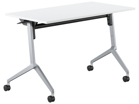 ●品番：ＦＬＦ−Ｋ１２０６ＭＮＮ−Ｓ１ＰＷ２●カラー／［天板］ホワイト［脚］フラットシルバー●外寸法／幅１２００×奥行６００×高さ７２０ｍｍ●下肢空間寸法／幅９８０×高さ６０２ｍｍ●天板厚さ／２０ｍｍ