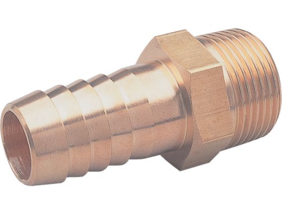 ●型番：HN-1820●接続口径（タケノコ外径）（mm）：20．5 ●接続口径D：R1 ●六角対辺（mm）：35●使用流体：水・空気・油 ●流体温度：−50〜150℃ ●使用圧力：3．45MPa●黄銅