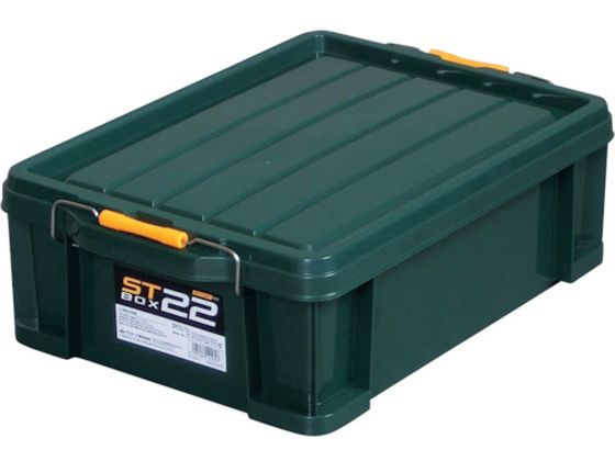 ●型番：ST-22DGL●色：ダークグリーン ●外形寸法（mm）間口：379 ●外形寸法（mm）奥行：545 ●外形寸法（mm）高さ：178 ●有効内寸（mm）間口：319 ●有効内寸（mm）奥行：4