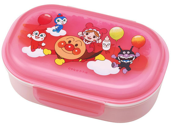 レック アンパンマン フォーク付 ランチBOX 弁当箱 (270ml) ピンク
