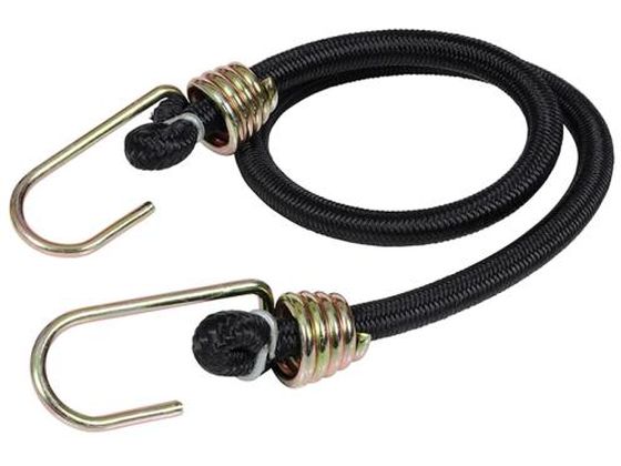 ●フック線径：３．５ｍｍ●フック内径：２２ｍｍ●使用荷重：５４ｋｇ●材質：天然ゴム（ポリプロピレン被覆）、フック：スチール●全長：６００ｍｍ