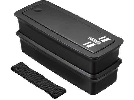サーモス フレッシュランチボックス 980mL ブラックシルバー DJS