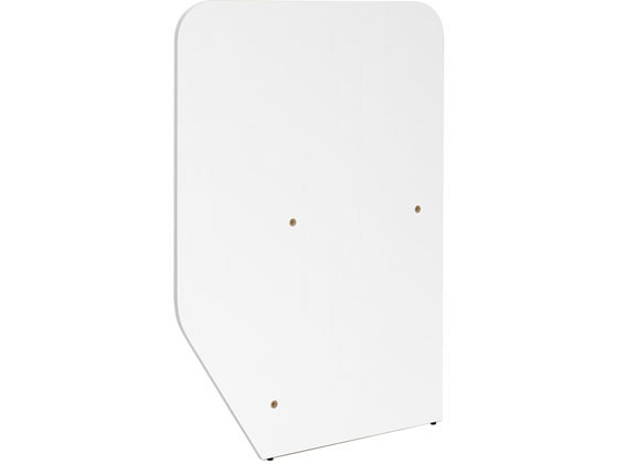 ●外寸法：幅８５０×奥行１８×高さ１２１０ｍｍ●材質：本体／低圧メラミン樹脂化粧木質ボード・ＰＶＣエッジ、アジャスター／ＰＰ●質量：１２．５ｋｇ●機能：アジャスター機能●カラー：ホワイト●付属品：六角